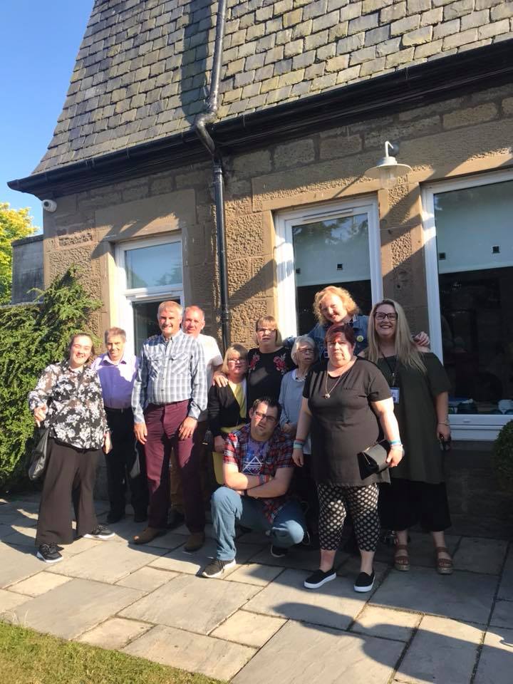 Residents of Westlands Supported Accommodation Dundee